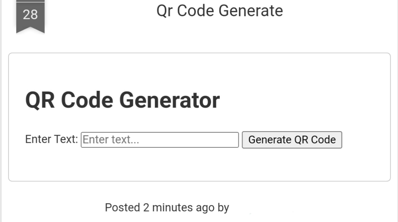 Make Qr Code Generator Website