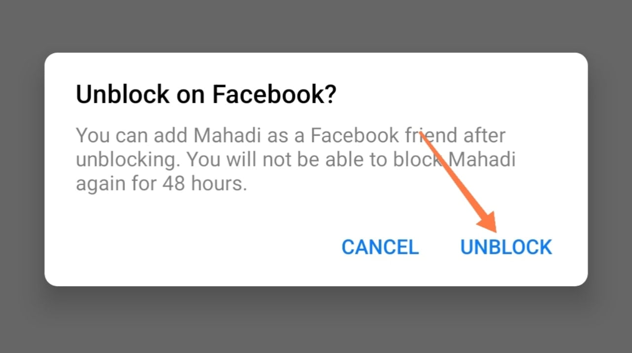 Block Or Unblock Someone On Facebook