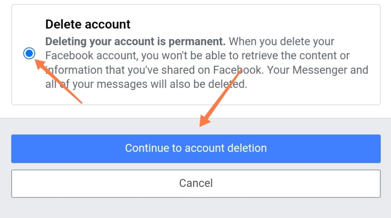 Permanently Delete Your Facebook Account