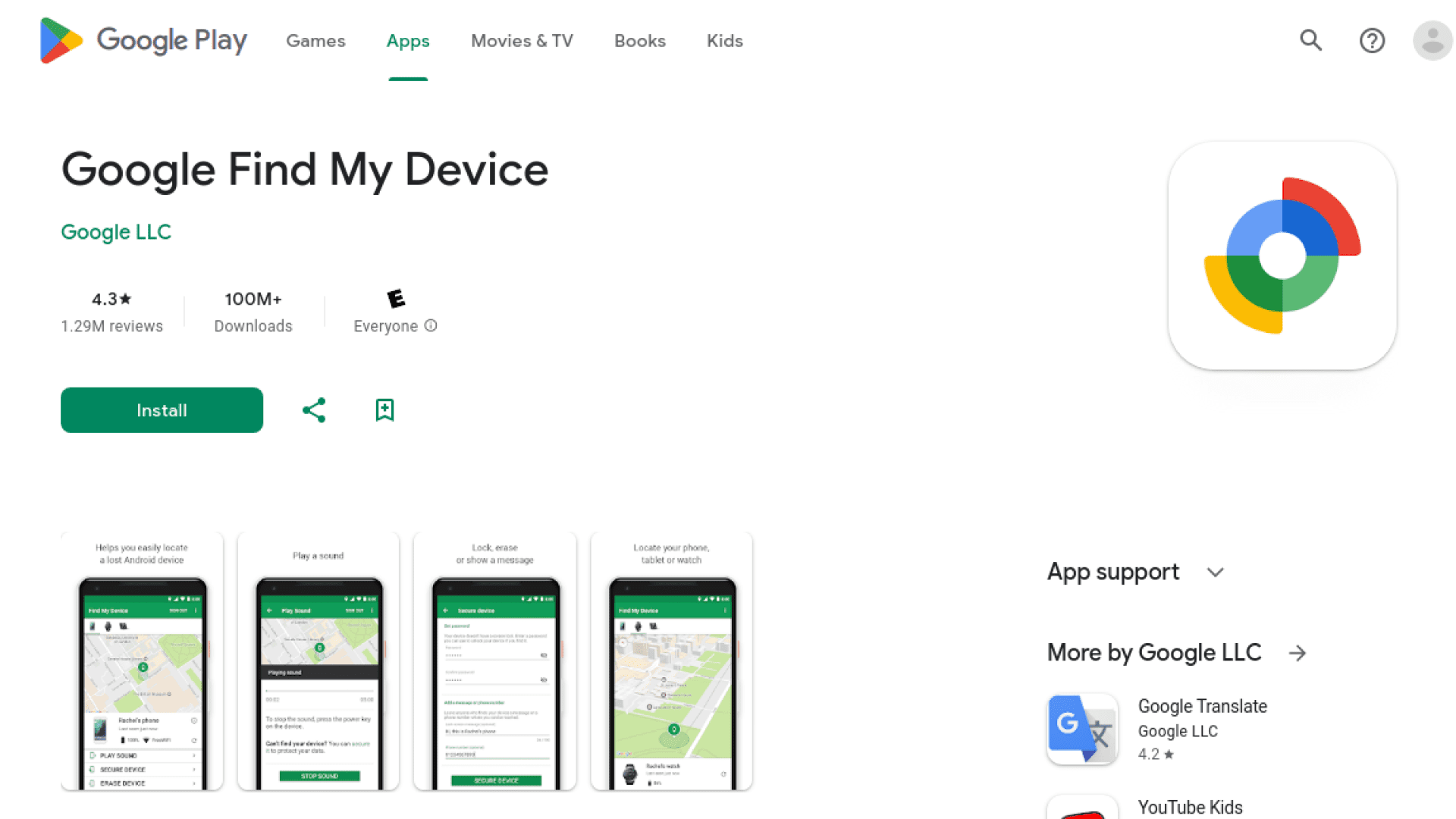 Find My Device Android Anti-Theft Apps