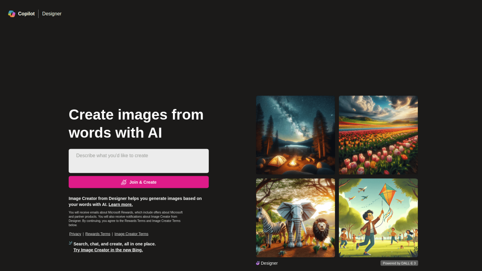Bing Ai; Free Image Generators Ai Website