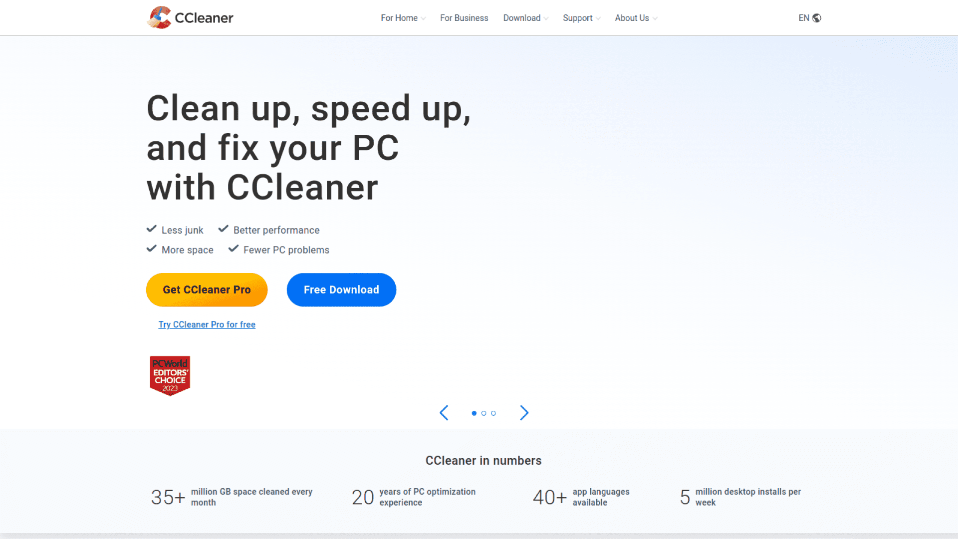 CCleaner for pc; Top 5 PC Performance Boosting Software In 2024 (Free & Paid)