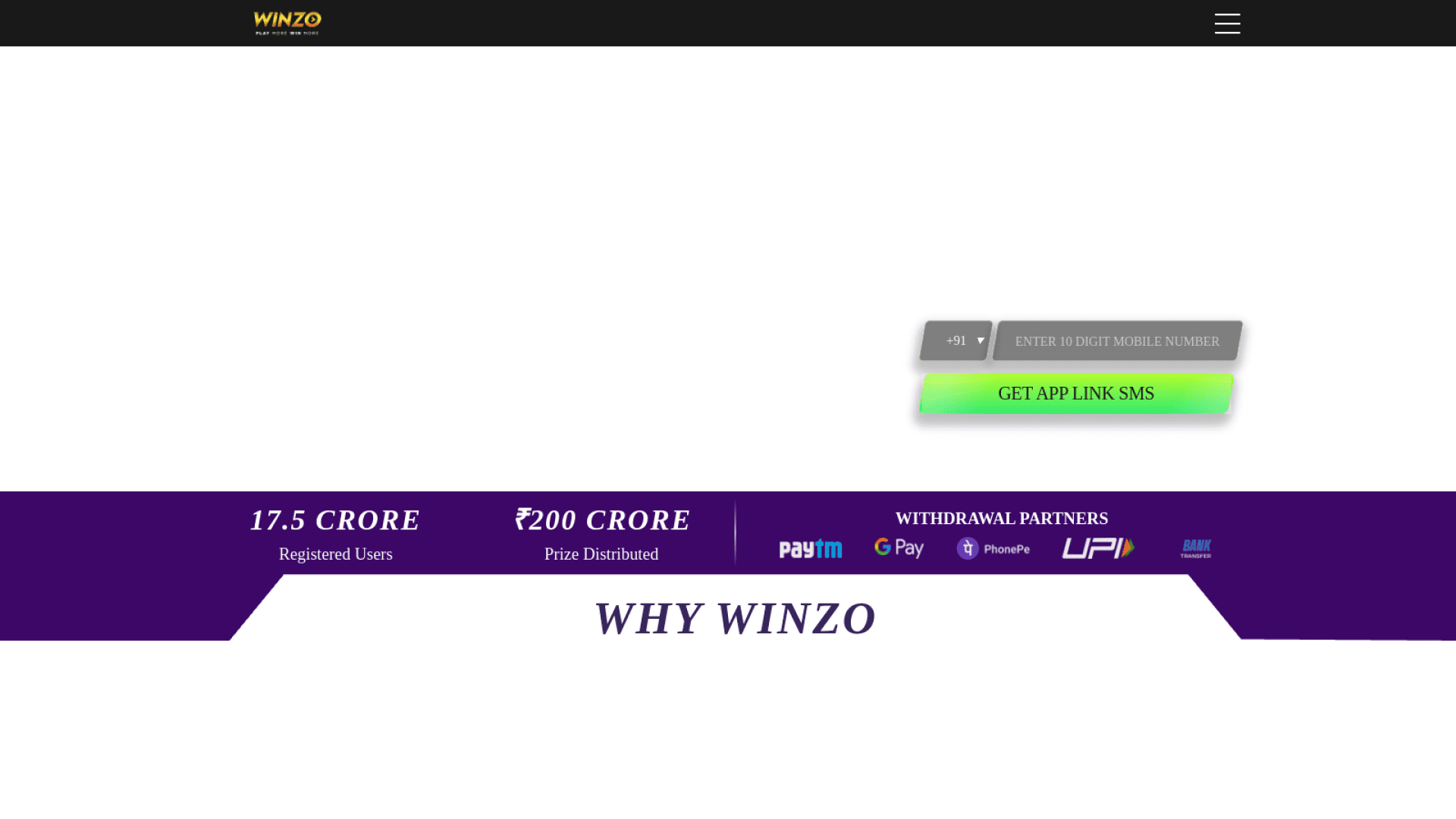 Winzo online earning app  