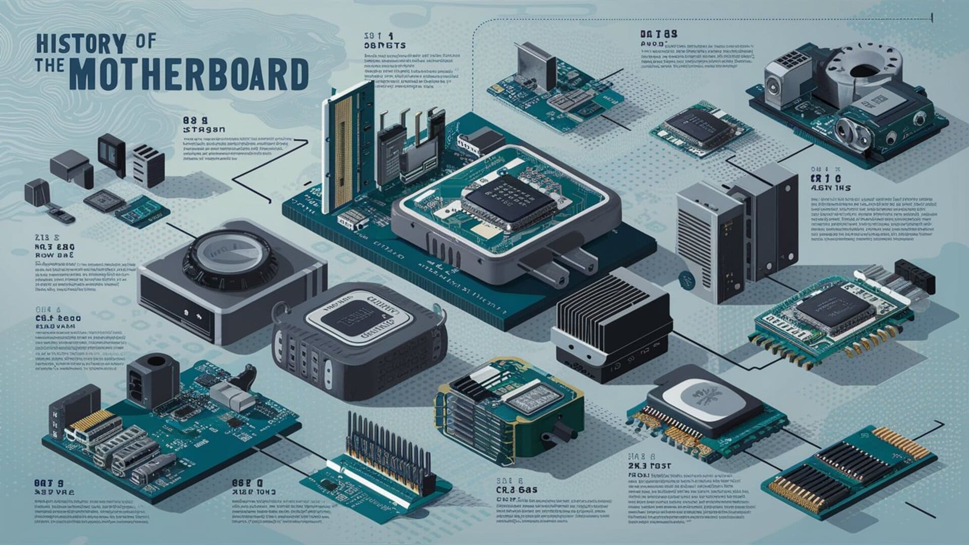 History of motherboard; Understanding Motherboard: Key To Building A Powerful PC