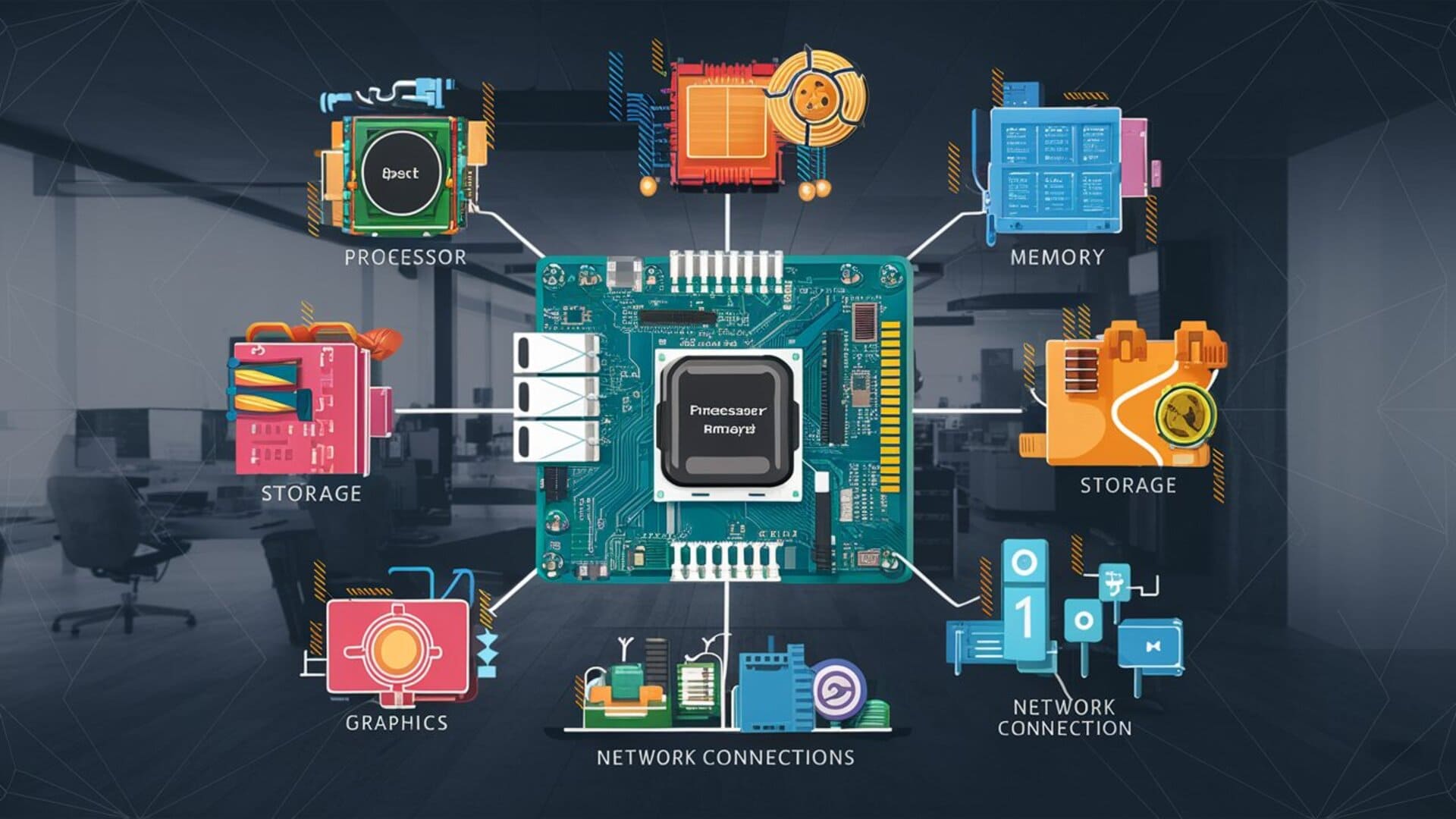 Motherbord working process; Understanding Motherboard: Key To Building A Powerful PC